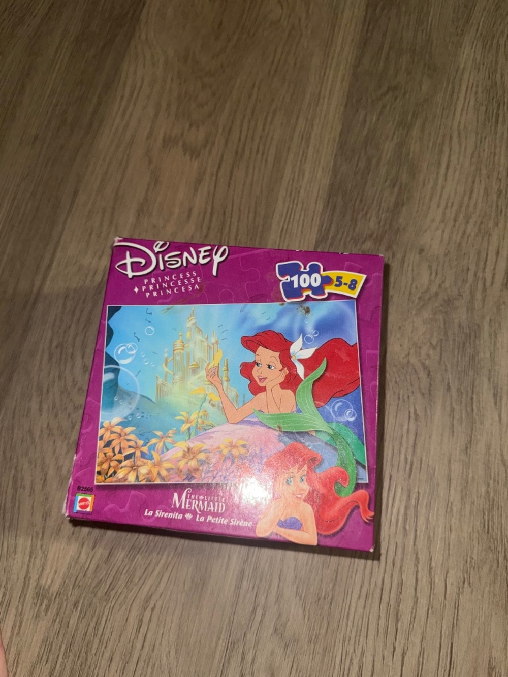 Vintage Disney Princess Ariel The Little Mermaid 100 Piece Puzzle Complete 90s